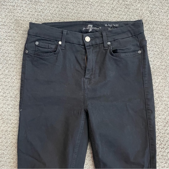 7 For All Mankind - The High Waist Skinny Jeans - Picture 8 of 8